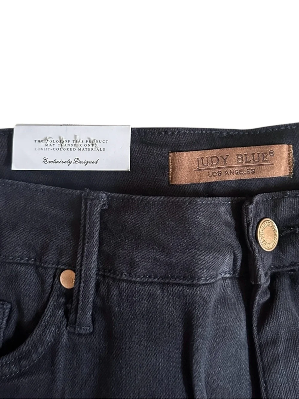 Judy Blue 3XL High Waist Bermuda Shorts Black Stretch Denim NWT Plus